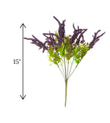 heather bunch purple china "15"