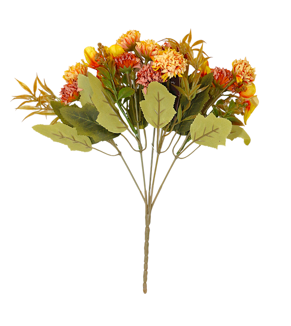 yellow paper bush flower bunch china 10.5"