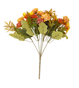 yellow paper bush flower bunch china 10.5"