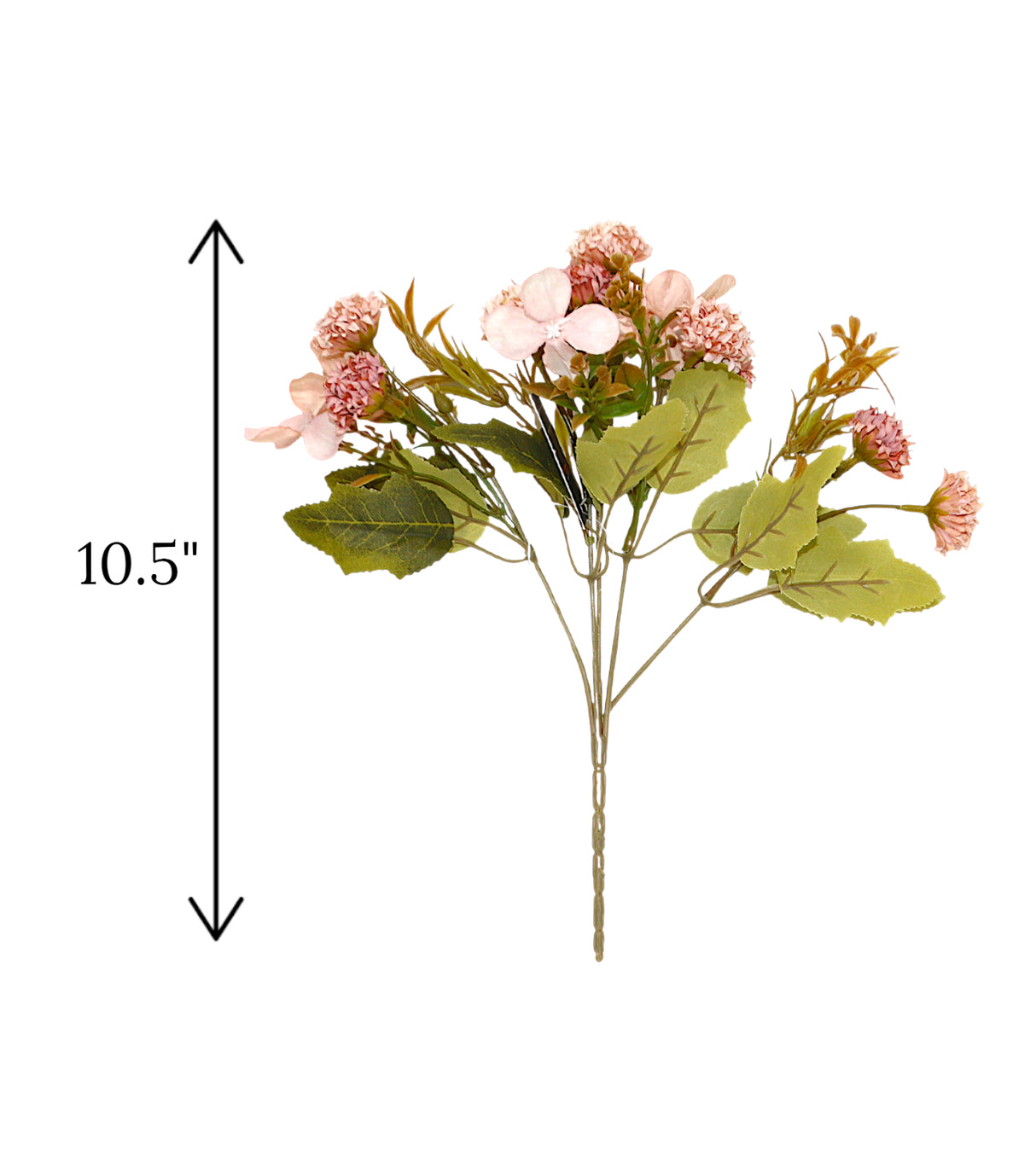 peach paper bush flower bunch china "10.5"