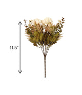 flower bunch mari gold off white china "11.5"