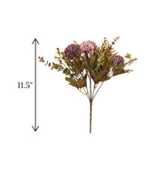 flower bunch mari gold lavender china "11.5"