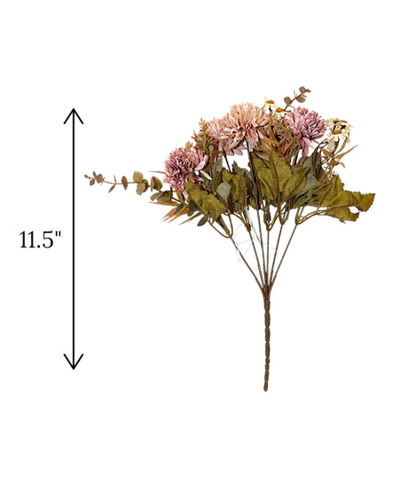 flower bunch mari gold pink china "11.5"