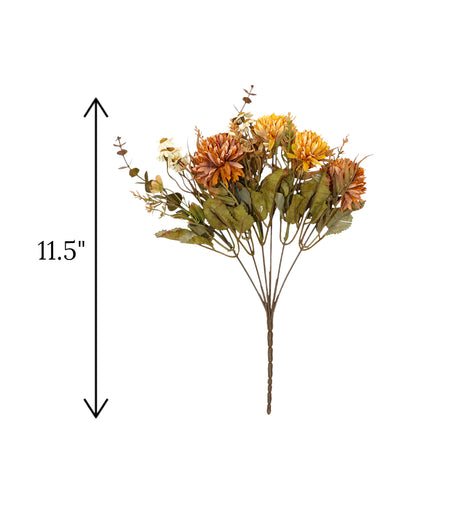 flower bunch mari gold yellow china "11.5"