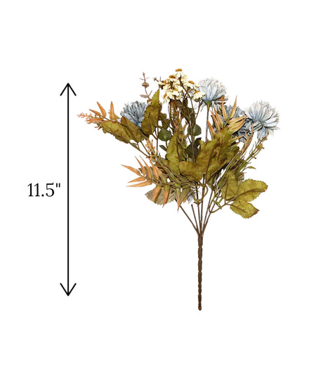 flower bunch mari gold grey china "11.5"