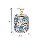 ceramic candy jar multi china 9x5.5