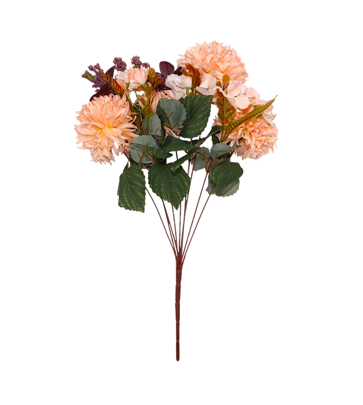flower bunch peach chrysanthemum china 20"