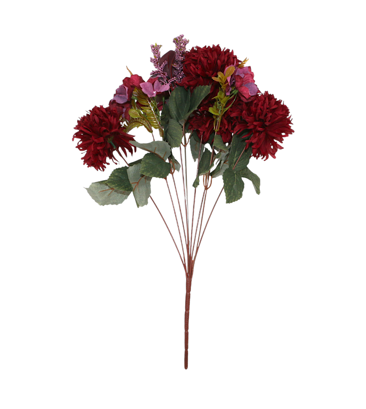 flower bunch maroon chrysanthemum china 20"