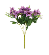 flower bunch purple china 19"