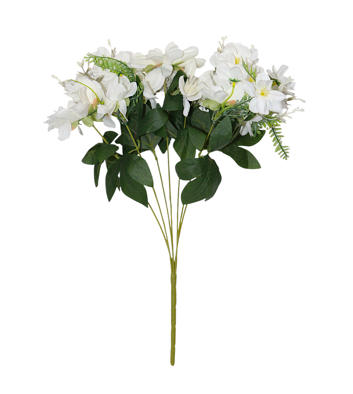 flower bunch white china 19"