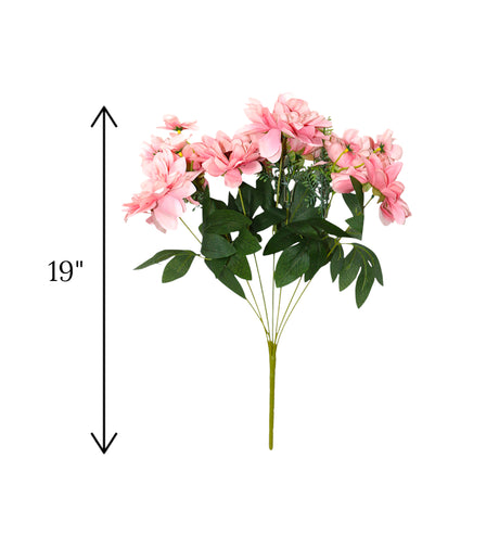 flower bunch pink china 19"