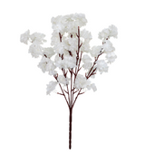 flower bunch blossom white china 20.5"