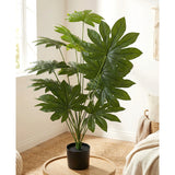 paper plant with plastic pot 18 large leaves china 38"