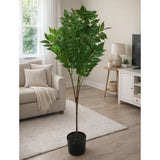 wax tree with plastic pot china 44"
