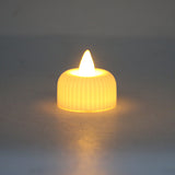 led tea light candle off white 1pc china 1.5x1.5