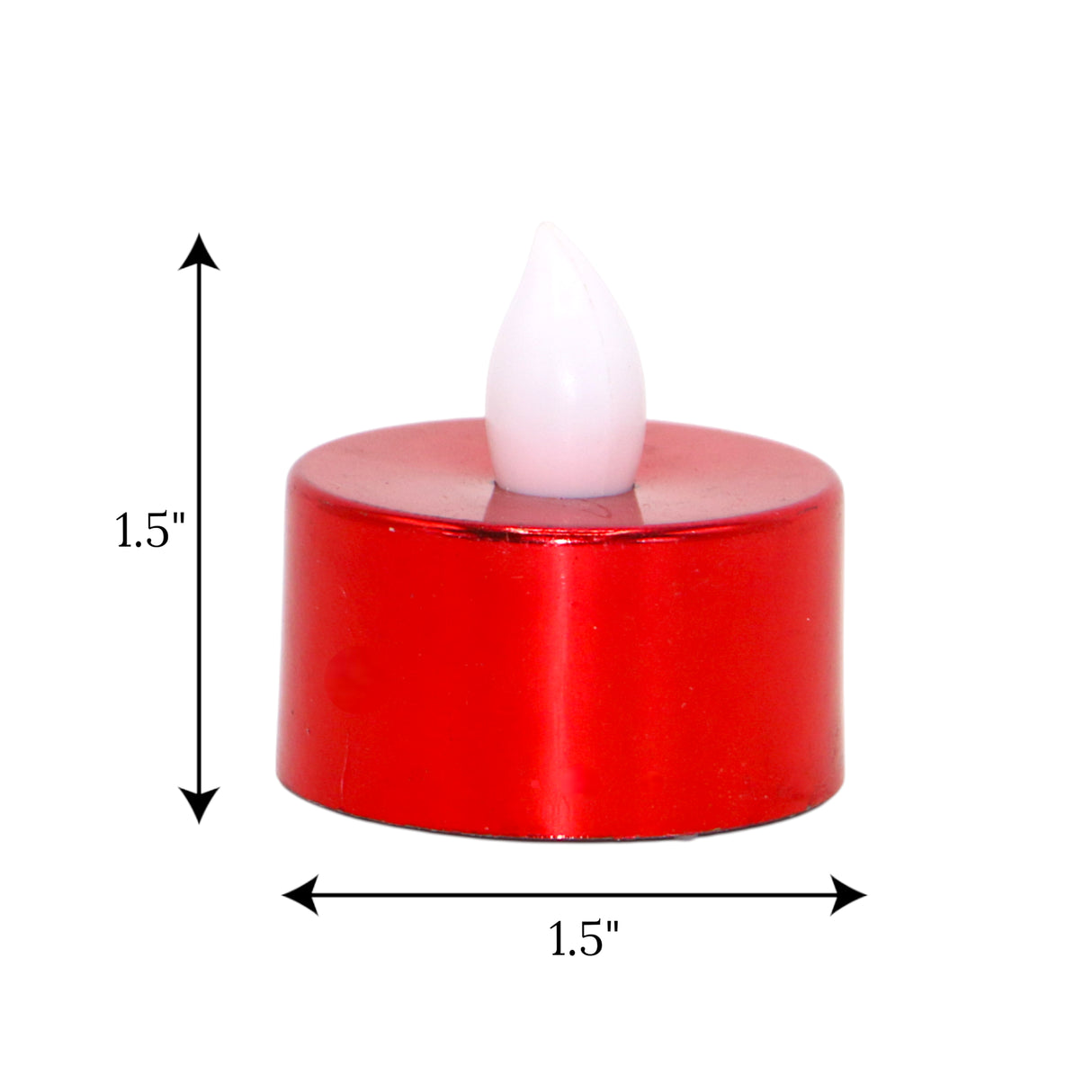 led tea light candle red 1pc china 1.5x1.5