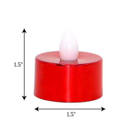 led tea light candle red 1pc china 1.5x1.5