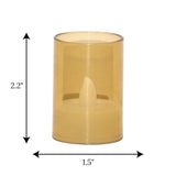 led candle with plastic holder 1pc china 2.2x1.5
