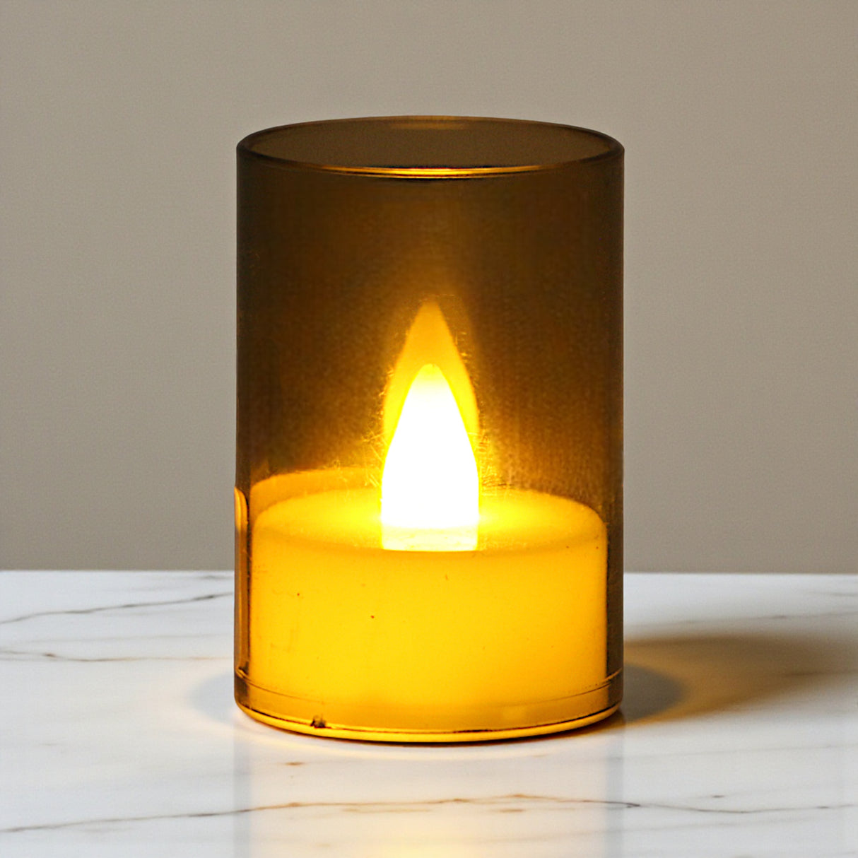 led candle with plastic holder 1pc china 2.2x1.5