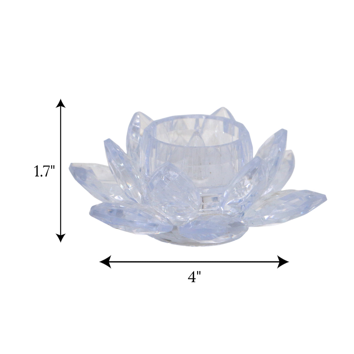 led candle crystal lotus flower 1pc china 1.7x4