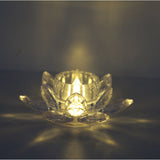 led candle crystal lotus flower 1pc china 1.7x4