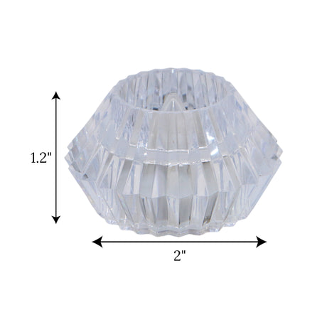 led candle crystal diamond cut 1pc china 1.2x2
