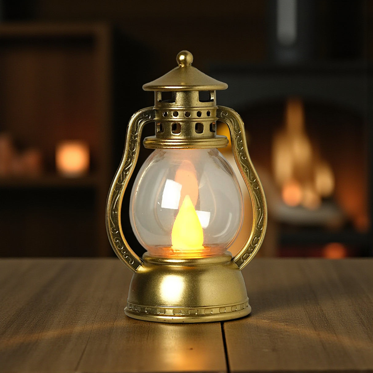 led candle lantern golden 1pc china 3.5x1.6