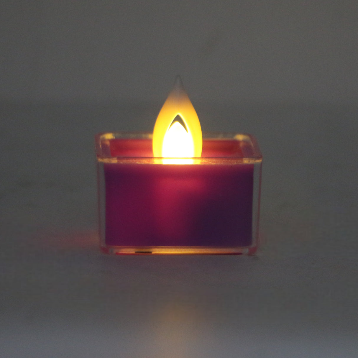 led tea light candle purple 1pc china 1.8x1.5
