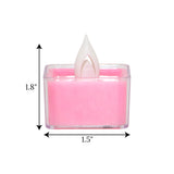led tea light candle pink 1pc china 1.8x1.5