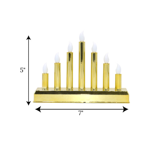 led candle golden 7s china 1pc 5x7