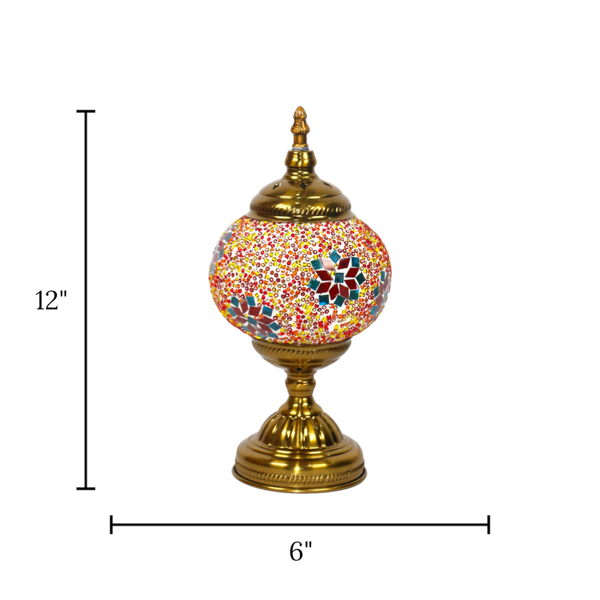 table lamp qandeel turkish 148mm 202 12"x6"