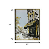 handmade canvas art painting 20"x16" china