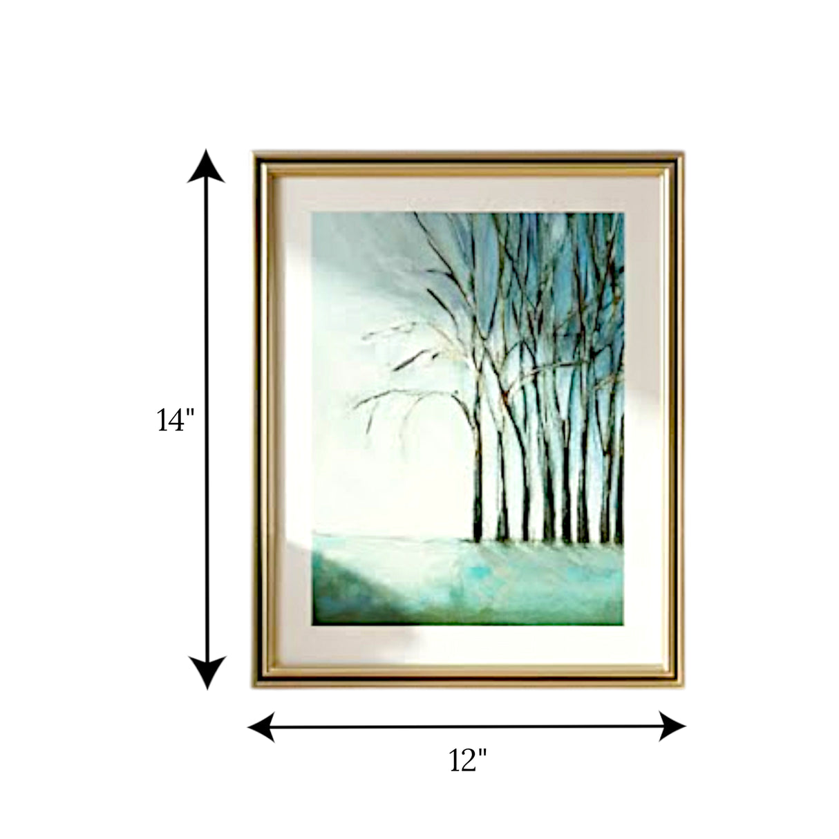 scenery frame 14"x12" china