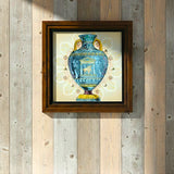 scenery frame 9"x9" china