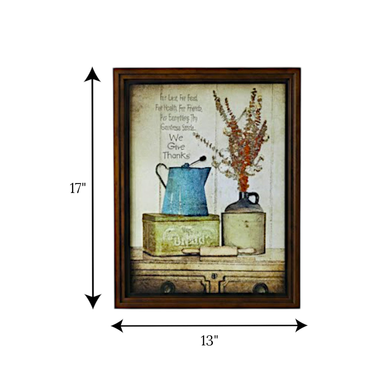 scenery frame 17"x13" china