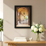 canvas scenery frame 16"x12" china