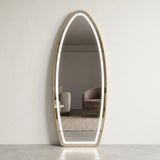 led standing mirror oval 63''x23'' china