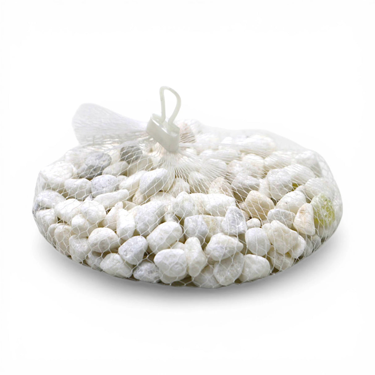 decorative pebbles white china