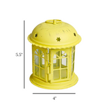 decorative metal hanging lantern yellow china