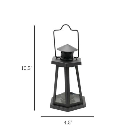 metal candle lantern hanging black china