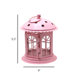 decorative metal hanging lantern pink china
