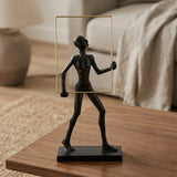 statue housopia frame black 11.5"x5.5" china