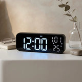 table clock digital rectangle black 2.5x7 china