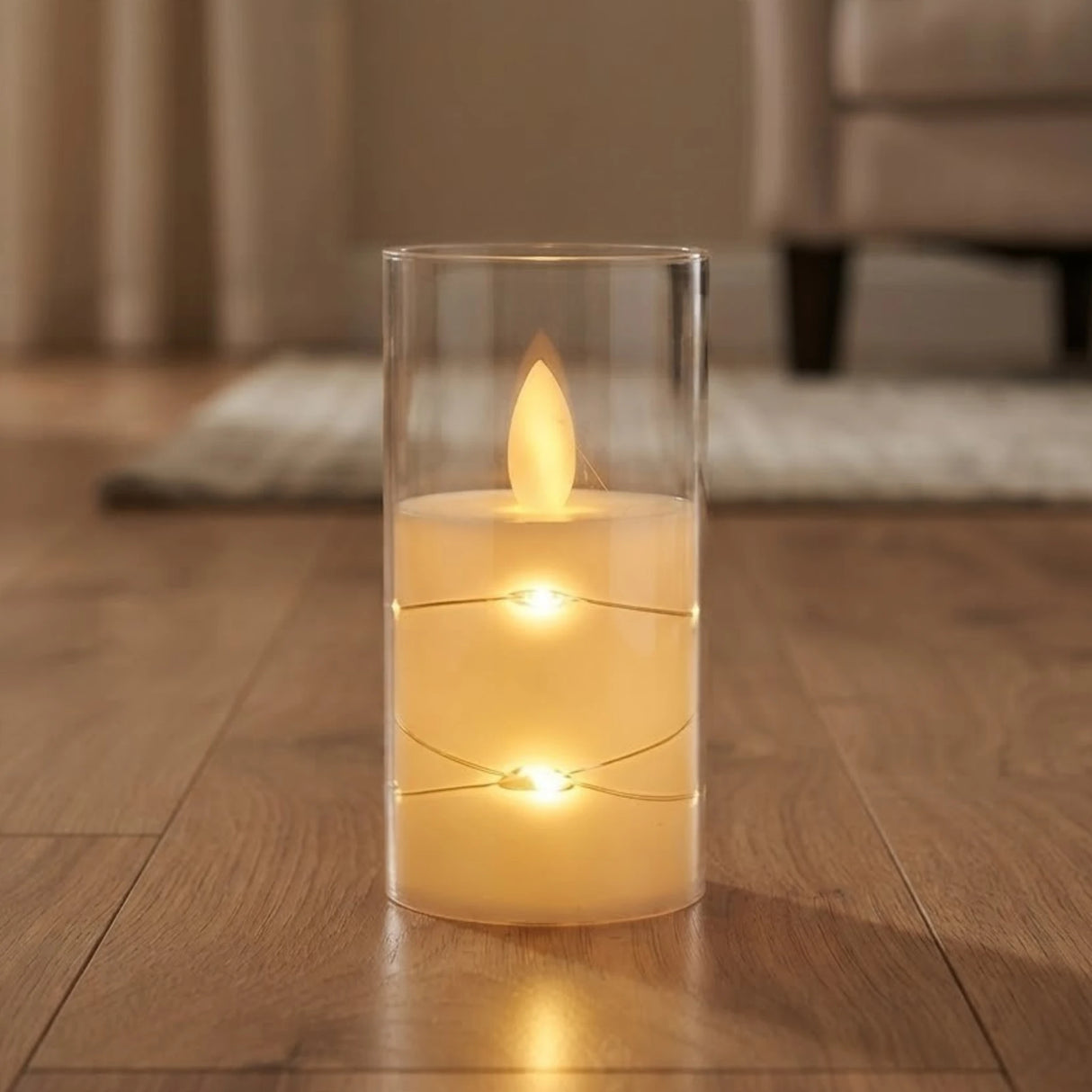 led candle moving flame (4''x2'') china