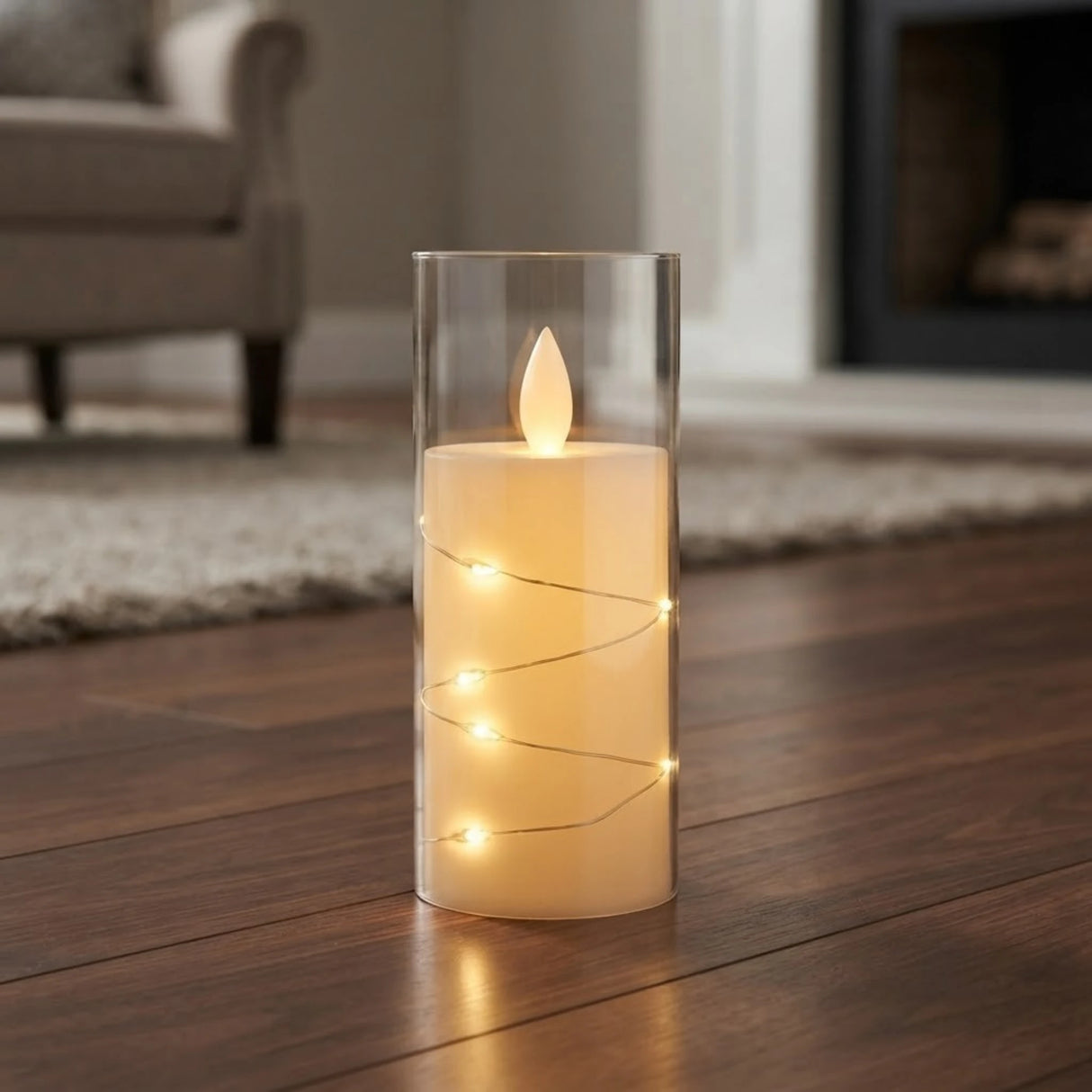 led candle moving flame (5''x2'') china