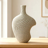 vase textured white large 12x18 china