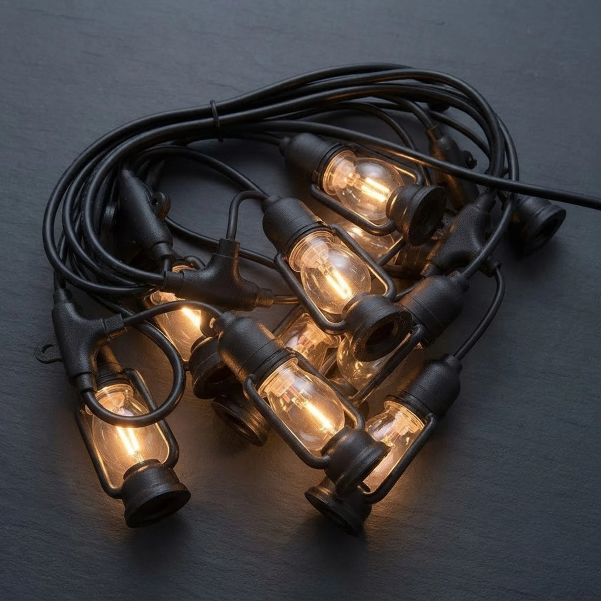 led lantern string light flame blink 10 s china
