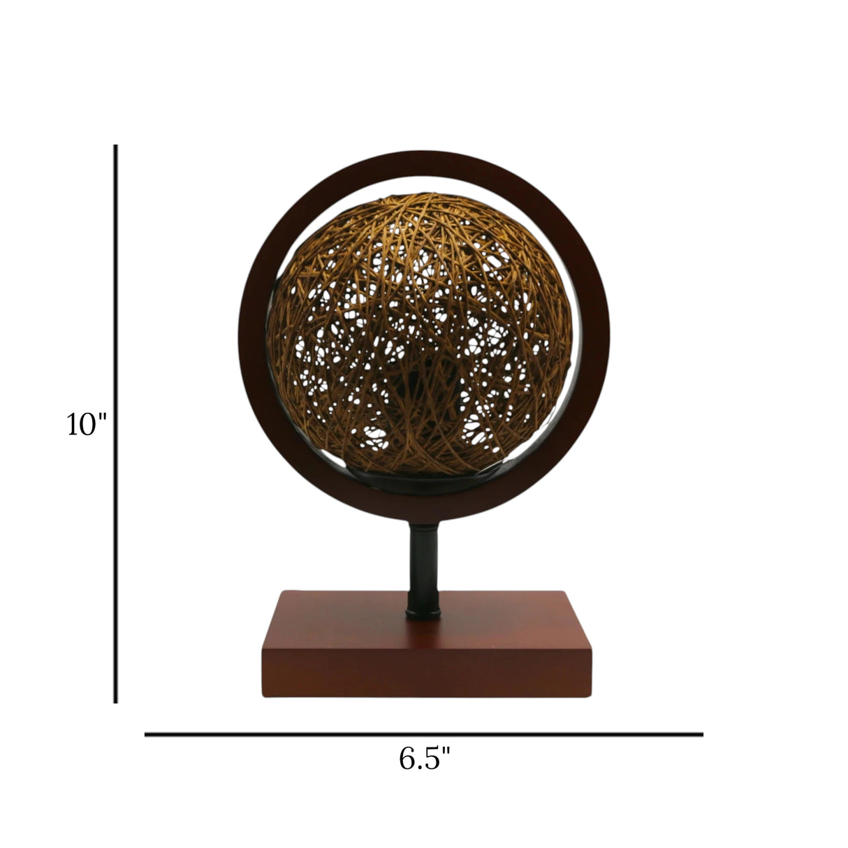 wooden table lamp global brown china