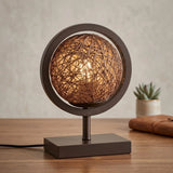 wooden table lamp global dark brown china