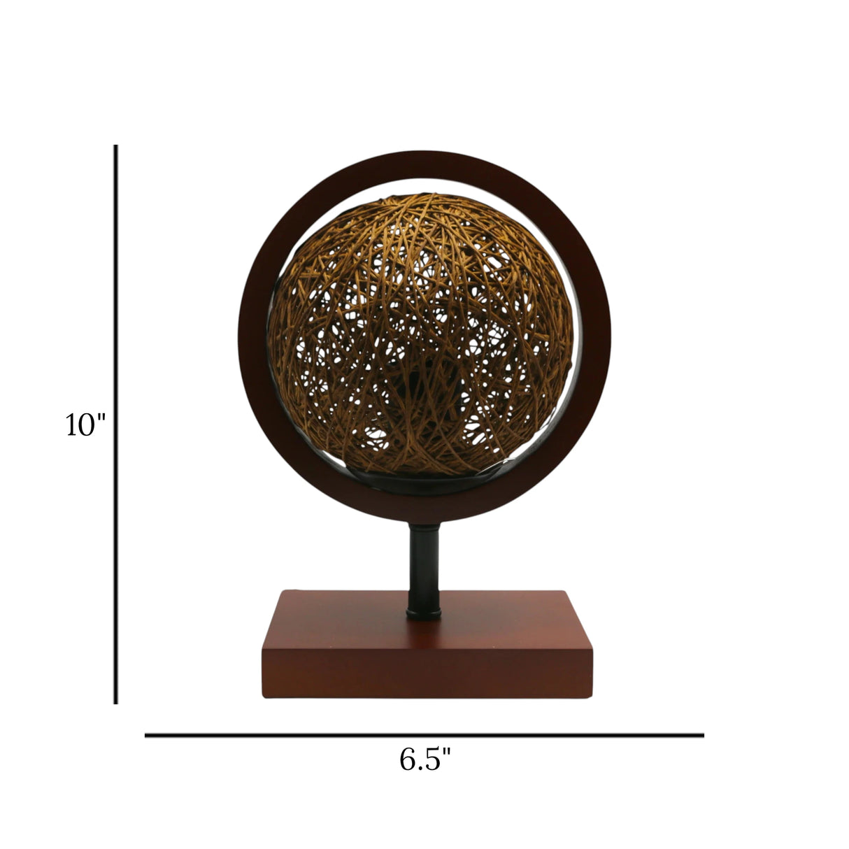 wooden table lamp global dark brown china